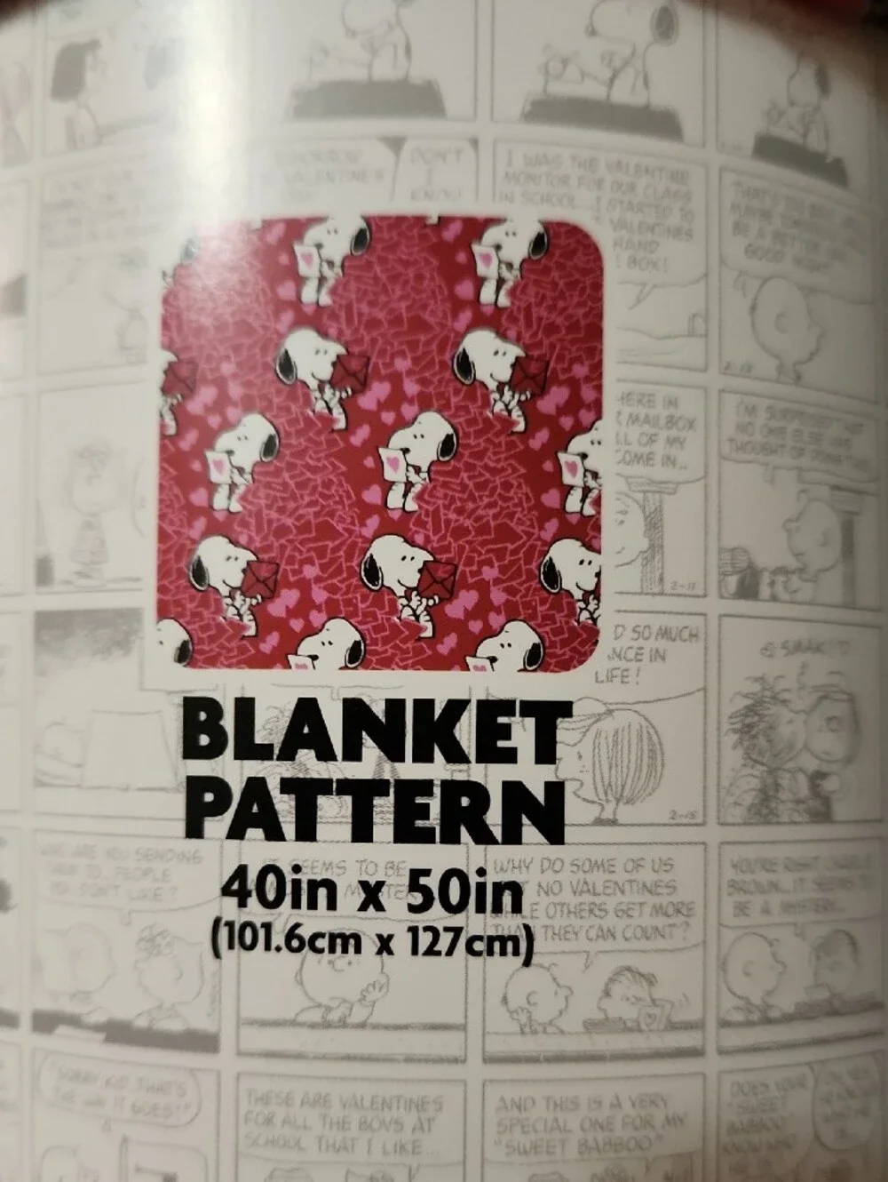 Peanuts Red Snoopy Plush Pet Blanket